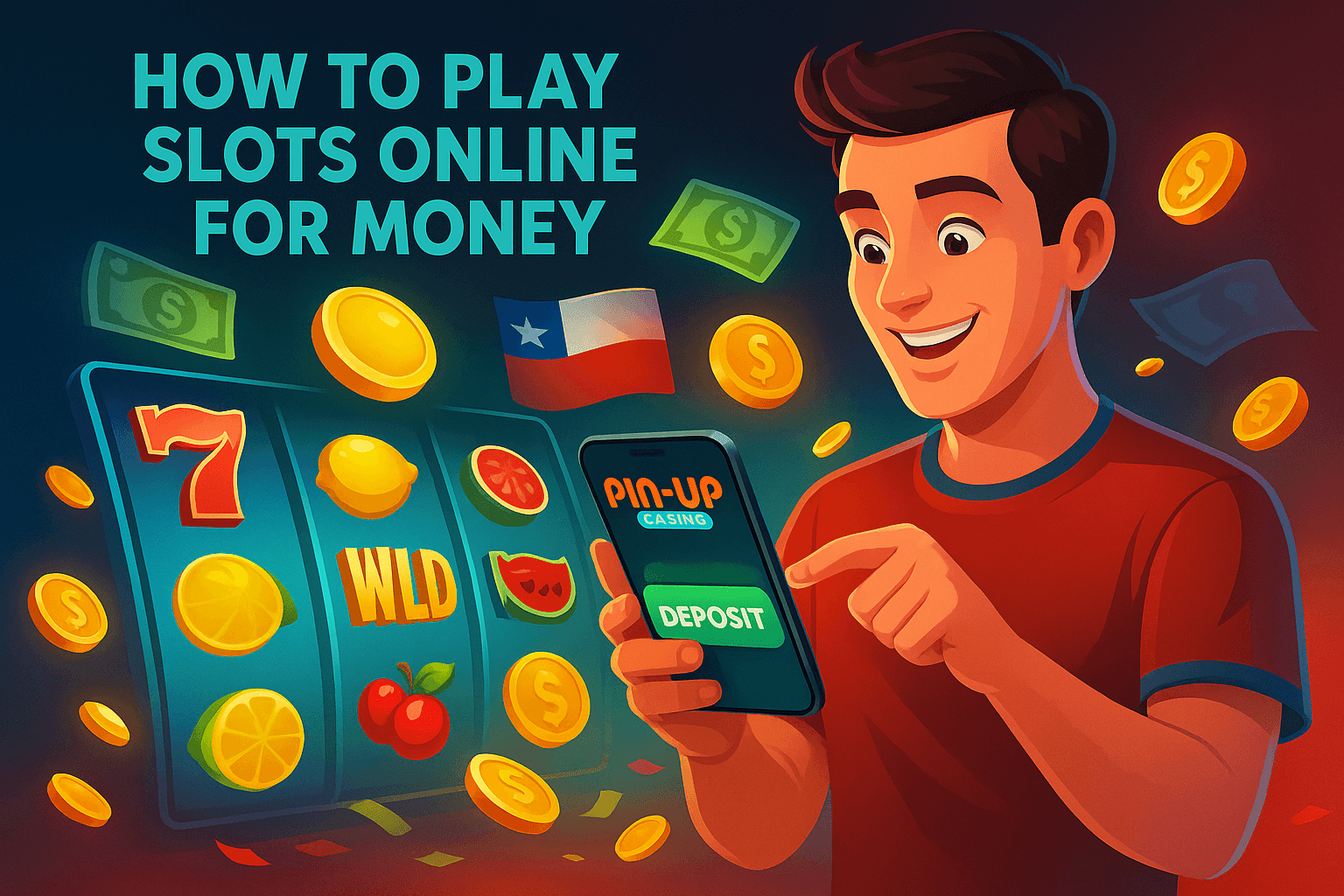 Cómo jugar tragamonedas online con dinero real en Pin-Up Casino